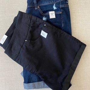Bundle of two brand new Time and Tru shorts-Size 12